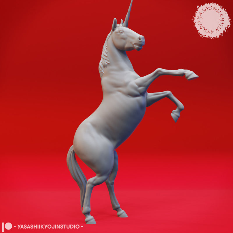 Horses and Unicorns - Tabletop Props (Pre-Supported)