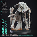 Animated Armour - Construct - PRESUPPORTED - D&D 32mm