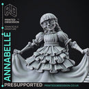 Anabelle - Awakend Puppet Necromancer - PRESUPPORTED - 32mm scale