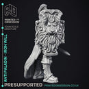 Anti Paladin - Iron Will - PRESUPPORTED - Hell Hath No Fury - Scale 32mm