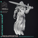 Anti Paladin - Long Blade - PRESUPPORTED - Hell Hath No Fury - 32mm scale