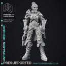 Anti Paladin Collection - 3 Models - PRESUPPORTED - Hell Hath No Fury - 32 mm Scale
