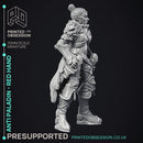 Anti Paladin - Red Hand - PRESUPPORTED - Hell Hath No Fury - 32mm scale