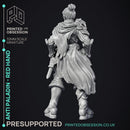 Anti Paladin - Red Hand - PRESUPPORTED - Hell Hath No Fury - 32mm scale