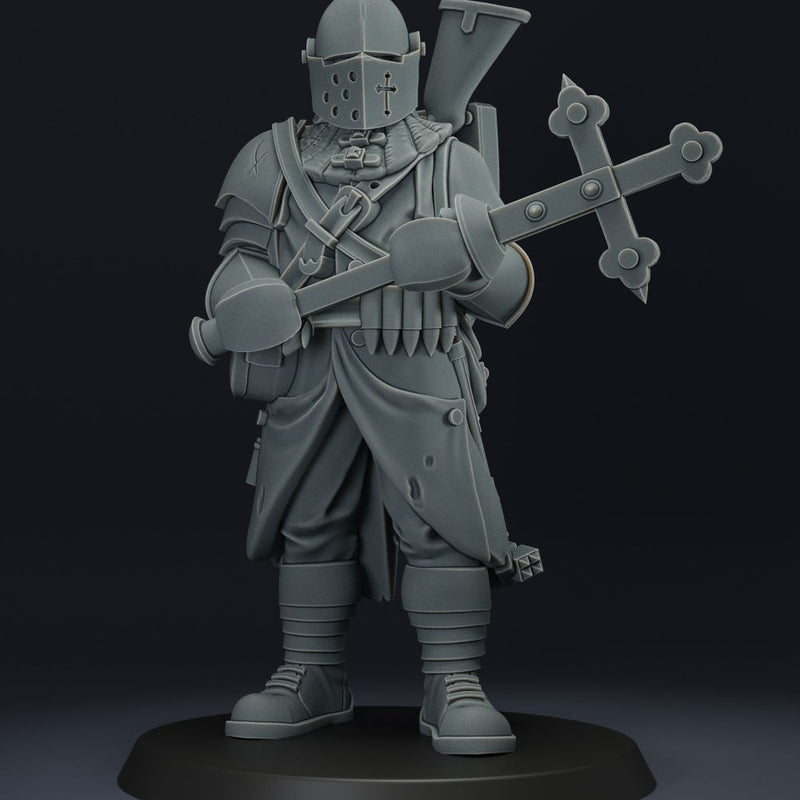 Trench Soldier with cross-maul