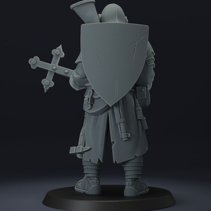 Trench Soldier with cross-maul