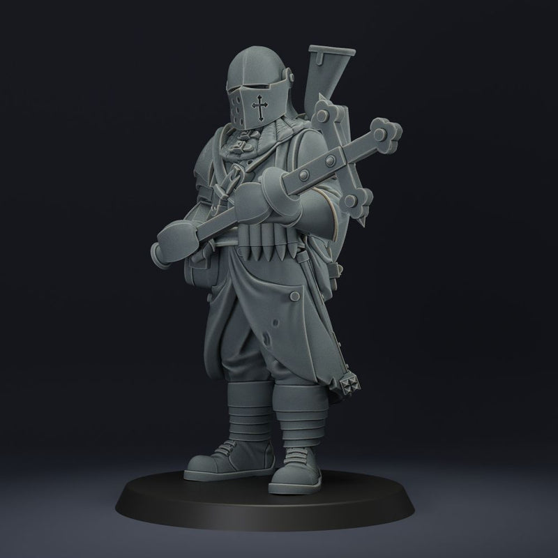 Trench Soldier with cross-maul