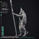 Anubis - God Of Death - Court of Anubis -  PRESUPPORTED - Illustrated and Stats - 32mm scale