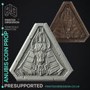 Anubis Coin - Prop - Side Quest Shop -  PRESUPPORTED - Illustrated - 32mm scale