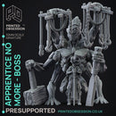 Apprentice no more - Boss Monster - PRESUPPORTED - 32mm scale
