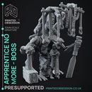 Apprentice no more - Boss Monster - PRESUPPORTED - 32mm scale