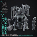 Apprentice no more - Boss Monster - PRESUPPORTED - 32mm scale