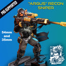 Advanced Recon Sniper "Argus" - Cyberpunk Soldier - STL only - Only-Games
