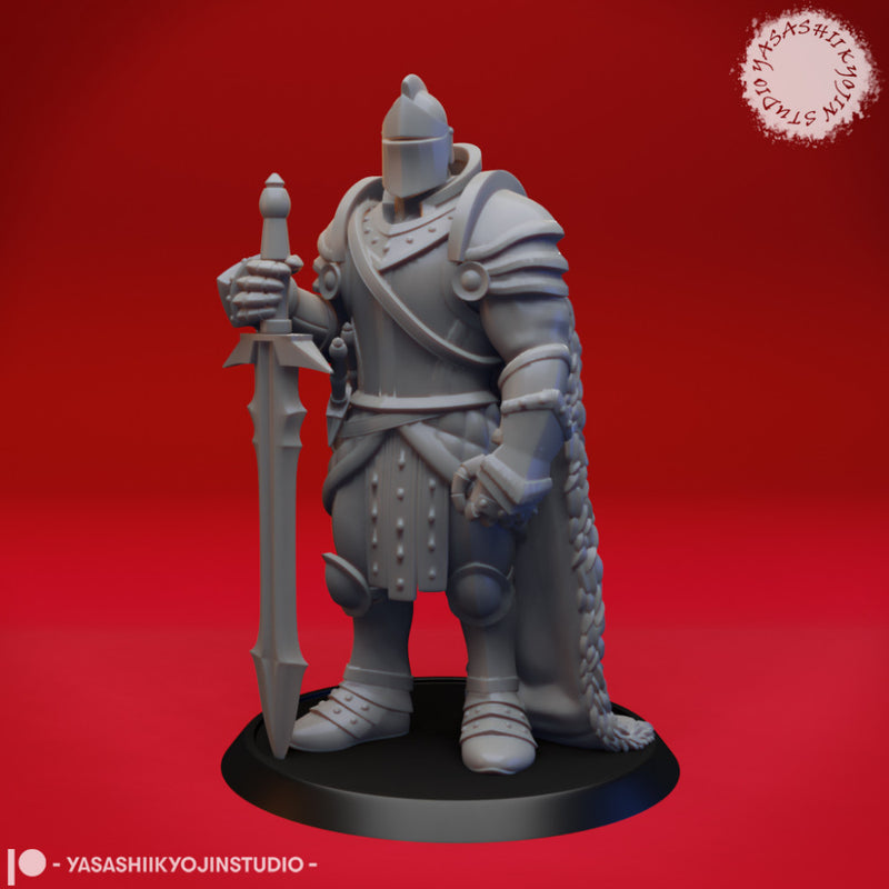 Armored Fighter - Tabletop Miniature