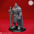 Armored Fighter - Tabletop Miniature