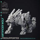 Artificer Wolf - 2 Models - PRESUPPORTED - 32mm scale