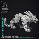 Artificer Wolf - 2 Models - PRESUPPORTED - 32mm scale