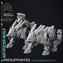 Artificer Wolf - 2 Models - PRESUPPORTED - 32mm scale
