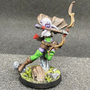 Elf Ranger Archer Arya- Elf Ranger Archer - 75mm + 35mm Scale
