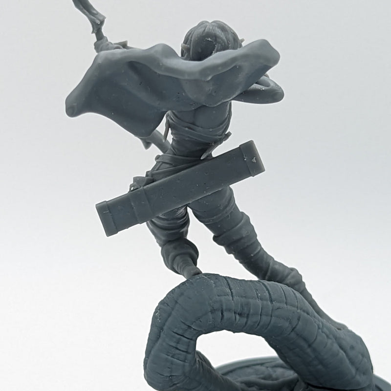 Elf Ranger Archer Arya- Elf Ranger Archer - 75mm + 35mm Scale