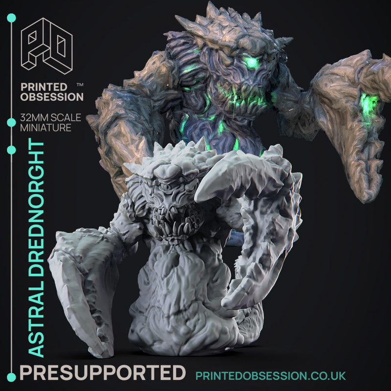 Monsters of the Multiverse - 9 Major monsters including Zuggtmoy and the Night Walker - PRESUPPORTED - 32mm scale