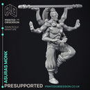 Asuras Monk - Celestial - Heaven Hath no Fury - PRESUPPORTED - 32mm Scale