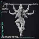 Asuras Monk - Celestial - Heaven Hath no Fury - PRESUPPORTED - 32mm Scale