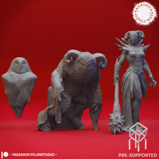 Auril All Forms Bundle - Tabletop Miniatures (Pre-Supported) - Only-Games