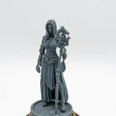 Elf Sorcerer Aurora - Elf Sorcerer Mage Sorcerer - 75mm + 35mm Scale
