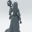 Elf Sorcerer Aurora - Elf Sorcerer Mage Sorcerer - 75mm + 35mm Scale