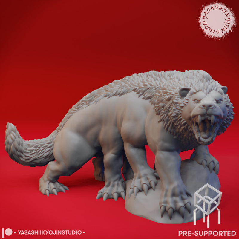 Aurumvorax - Tabletop Miniature (Pre-Supported)