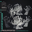 Avatar of Change - Boss Monster - Cryptids of the dark woods -  PRESUPPORTED - Illustrated and Stats - 32mm scale