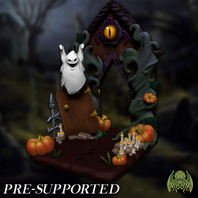 Cemetery Scenery [PRE-SUPPORTED] Diorama - Only-Games