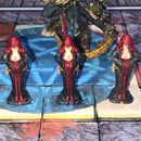 Female Cultists - 4 Models - PRESUPPORTED - Hell Hath no Fury - 32mm scale