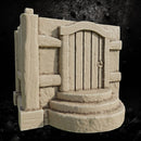 Reichlindorf House 8 - Timber Framed Village Home STL for DnD & Wargaming