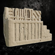 Bastion Wall of Ironwood - Timber Rampart Terrain STL for DnD & Wargaming - Only-Games