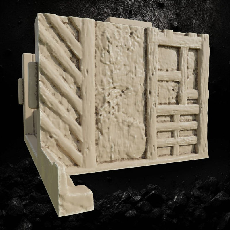 Reichlindorf House - Timber Framed Village Home STL for DnD & Wargaming