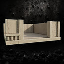 Galactic Security Gateway - Sci-Fi Checkpoint Terrain STL for Wargaming