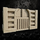 Galactic Security Gateway - Sci-Fi Checkpoint Terrain STL for Wargaming