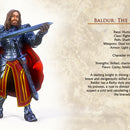 Baldur The Fighter - Idle and Action Pose - STL only - Only-Games
