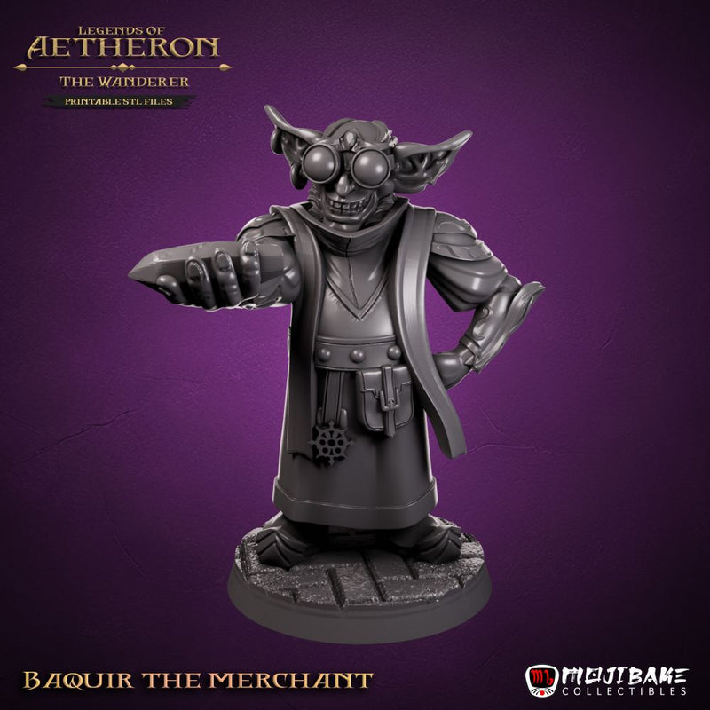 Baquir, The goblin Merchant (The Wanderer Skin) - Only-Games