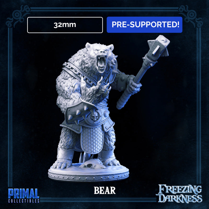 5 miniatures - 32mm - Classic RPG game enemies bundle - FREEZING DARKNESS - MASTERS OF DUNGEONS QUEST - Only-Games