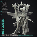 Queen Bee - Boss Monster -  PRESUPPORTED - Illustrated and Stats - 32mm scale