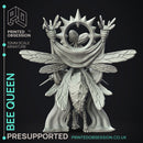 Queen Bee - Boss Monster -  PRESUPPORTED - Illustrated and Stats - 32mm scale