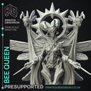 Queen Bee - Boss Monster -  PRESUPPORTED - Illustrated and Stats - 32mm scale