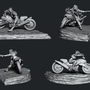 Spitfire Jen - Biker Set - STL only - Only-Games
