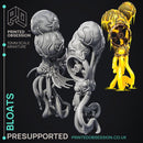 Bloats - 2 Models - Scrap Wast Monsters -  PRESUPPORTED - Illustrated and Stats - 32mm scale