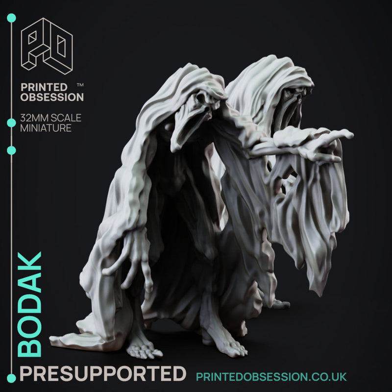 Bodak - Shadowfell Creature - PRESUPPORTED - 32mm scale