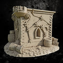 Cute Stone Cottage - Fantasy Village Terrain STL, DnD & Wargaming Scenery