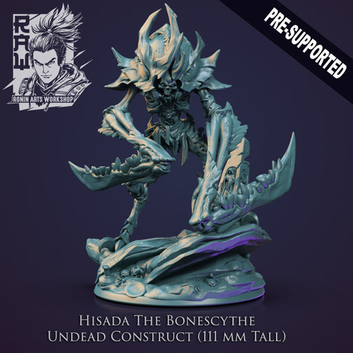 Hisada The Bonescythe - Undead Construct - STL only - Only-Games